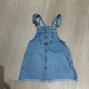 Zara Light Blue Kids Denim Overalls